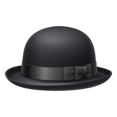 a bowler hat sticker