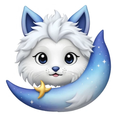 Luna plushie sticker