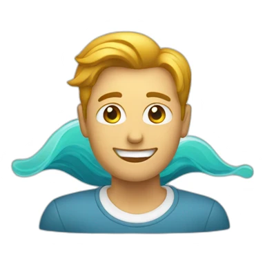 checkbox with wave sticker