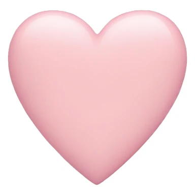 pastel pink heart sticker