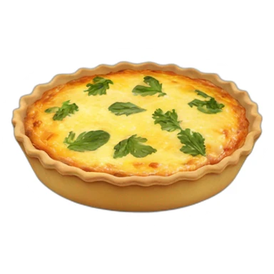 Quiche Lauriane sticker