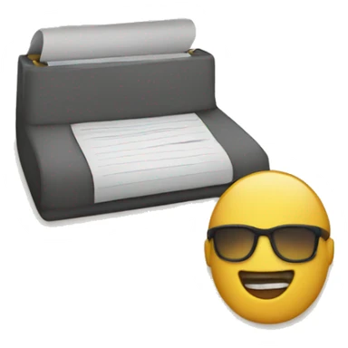 writing journal sticker