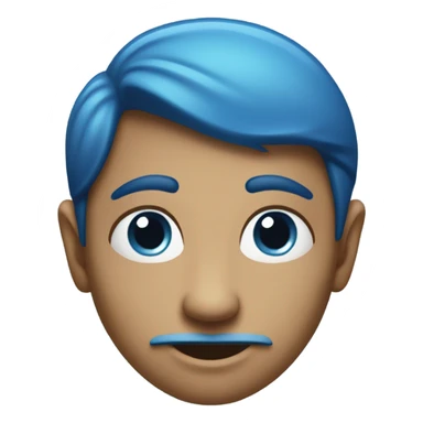 genie emoji split in half sticker