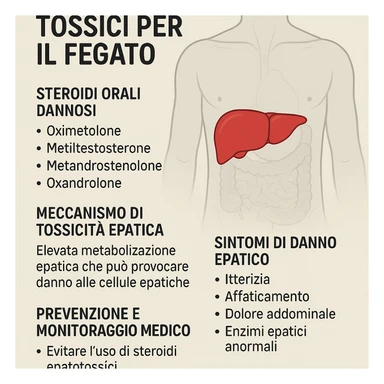 steroidi orali tossici per il fegato, tutto in italiano il testo. sticker