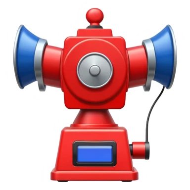 police Siren  sticker