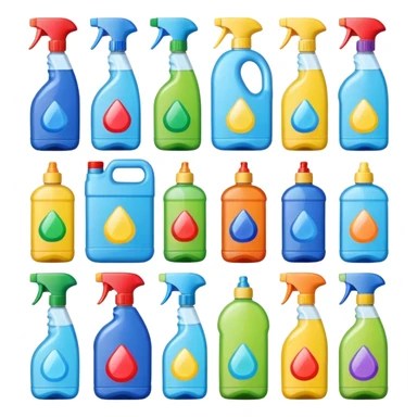 cleaning products sticker