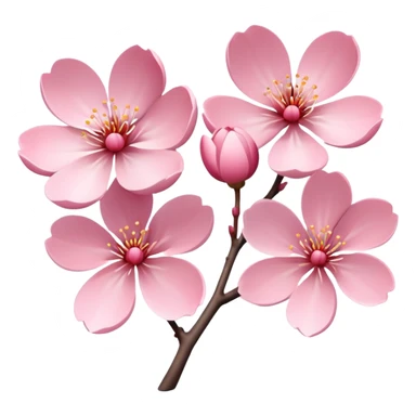Japanese sakura sticker