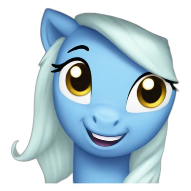 Great and Powerful Trixie pony sticker