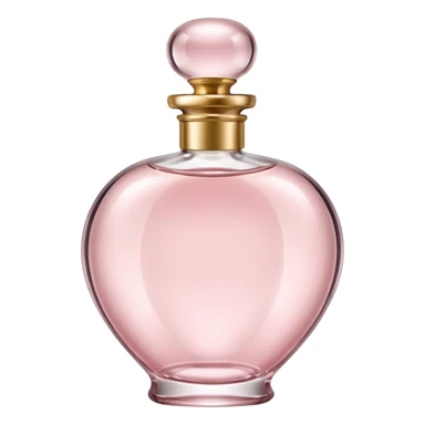 light pink elegant perfume sticker