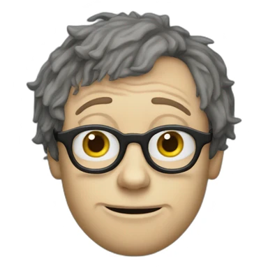 Stephen Merchant gollywog sticker