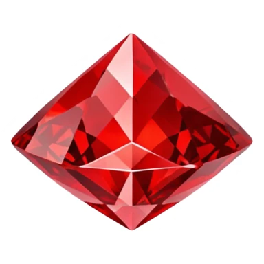 Red diamond emoji that i can use in writing sticker