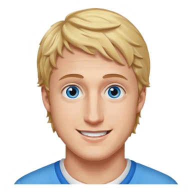Logan Paul with blue eyes sticker