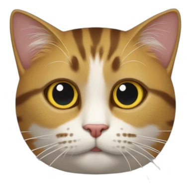 Gato fazendo tchau sticker