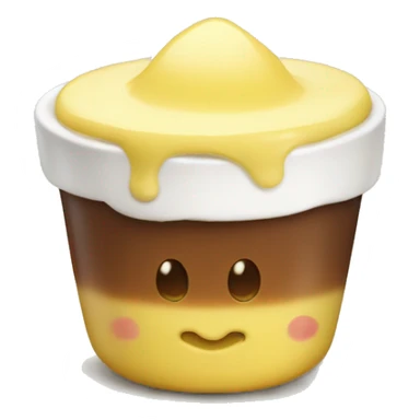 custard with puding sticker