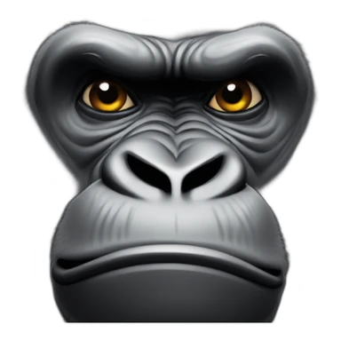 Sleepy Big buff Gorilla sticker