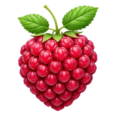 Une framboise  sticker