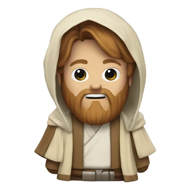 Obiwan Kenobi saying hello there sticker