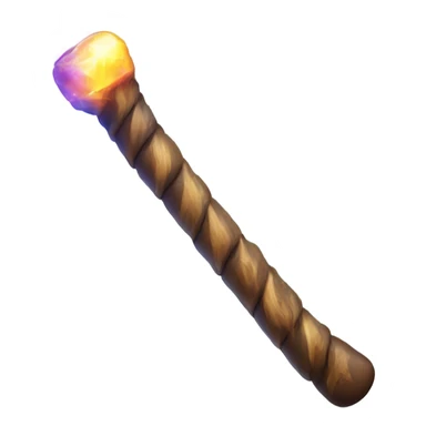 A magic stick with aura fusion sticker