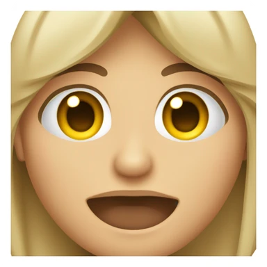 popo con cara humana  sticker