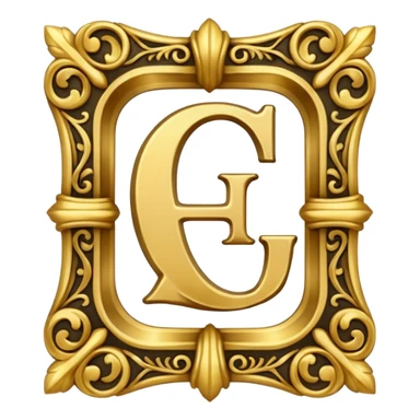 Old English E sticker