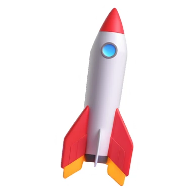 Rocket Colour full sticker