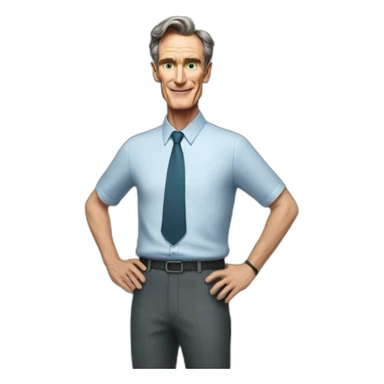 Bill nye sticker