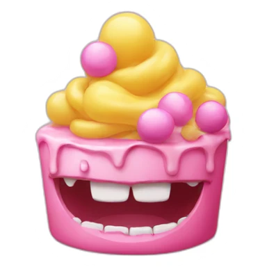 gum having a birthday sticker