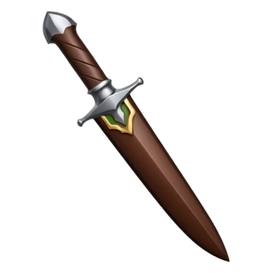 chocolate dagger sticker