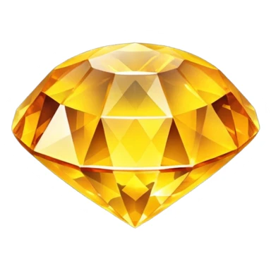 magic yellow gem sticker