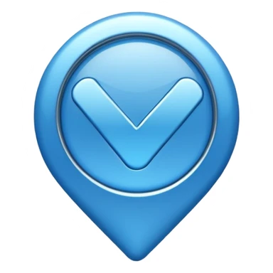 Tiktok mavi tik sticker