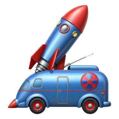 Heroic SuperBug Ron’s exterminator superminator antique rocket-powered tall robot moving van (motto: Bombing creepy bugs is fun) sticker