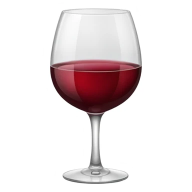 glass of wine  sticker