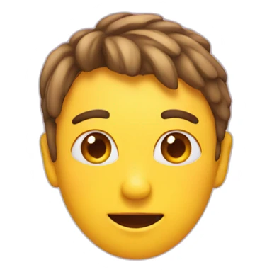 A face with hearts that replace the eyes sticker