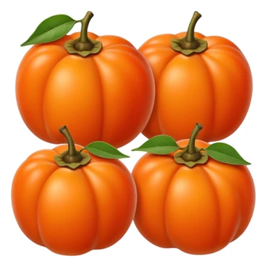 fuyu persimmon sticker