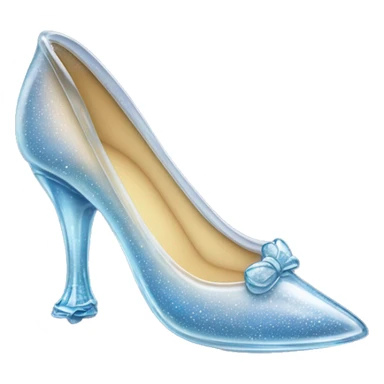 Cinderella’s glass slipper sticker