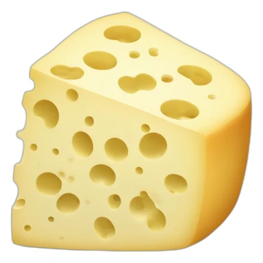 swiss cheese in love sticker