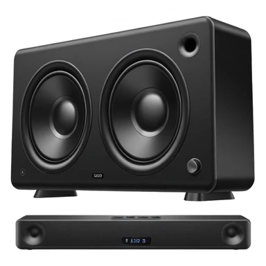 sound bar subwoofer sticker