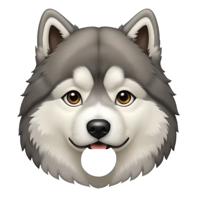 Alaskan malamute sticker