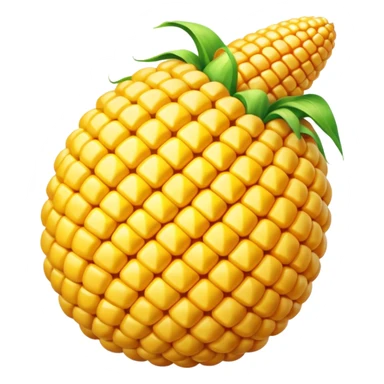 Corn ball sticker