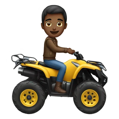 quad bike sticker