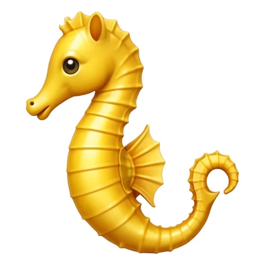 Emoji seahorse sticker