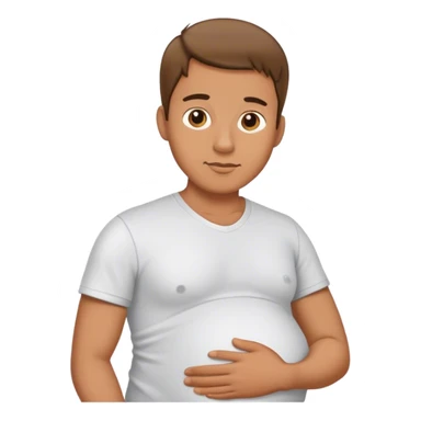 Pregnant men  sticker
