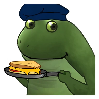 Egg n cheese  sticker