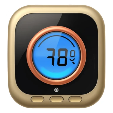 Thermostat sticker