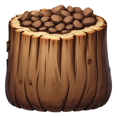 Fat log turd sticker