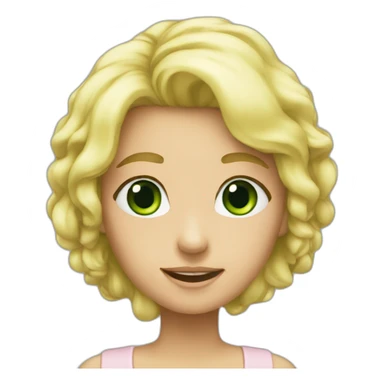 cœur vert claire sticker