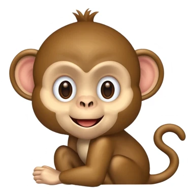 create a monkey emoji sticker
