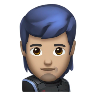 mass effect jeff moreau sticker
