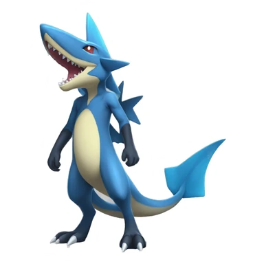 Sharpedo-Gabite-Lucario-Salamence full body sticker