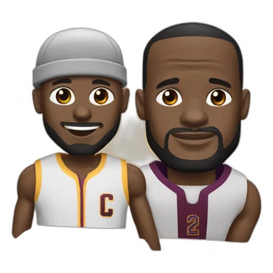 Lebron james et Éric zemour sticker